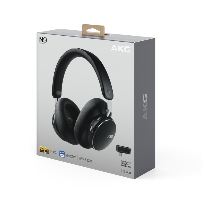 AKG N9 Hybrid | Kabelloser Over-Ear-Kopfhörer mit Noise-Cancelling